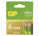 Ceruzaelem LR6 AA 1.5V GP ULTRA (4db/csomag) alkáli